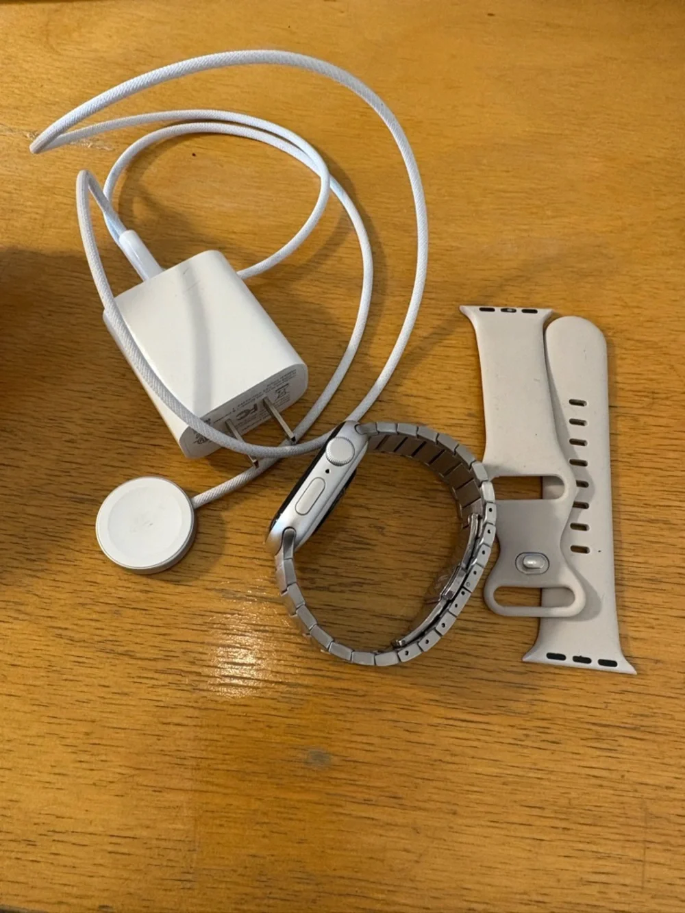 Apple smartwatch featuring
